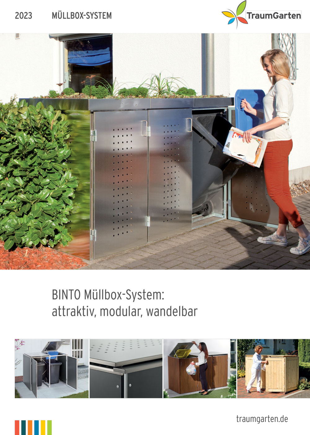 TraumGarten Katalog Müllboxsystem