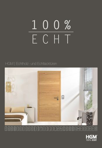 HGM Katalog Echtholz Türen