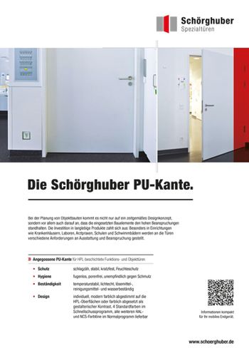 Schoerghuber Datenblatt PU Kante