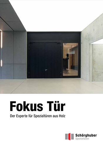 Schoerghuber Katalog Fokus Tuer 2017