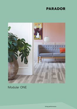Parador Katalog Modular ONE 2023